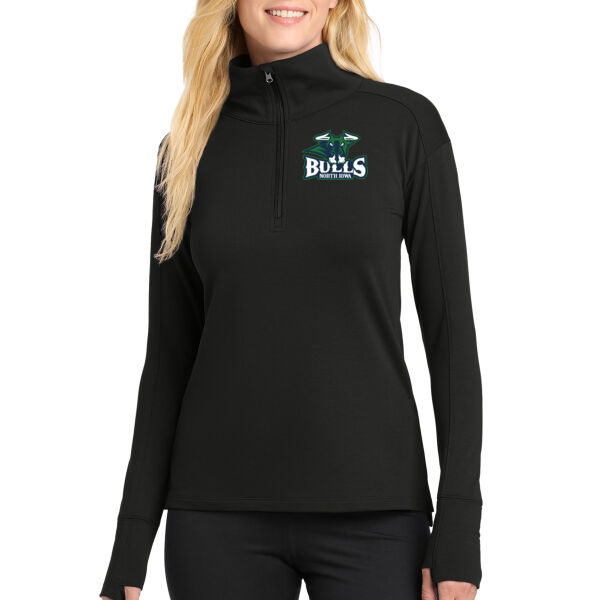Sport-Tek® Women's Sport-Wick® Flex Fleece 1/4-Zip - Embroidered Logo **Add Number For $5** Thumbnail