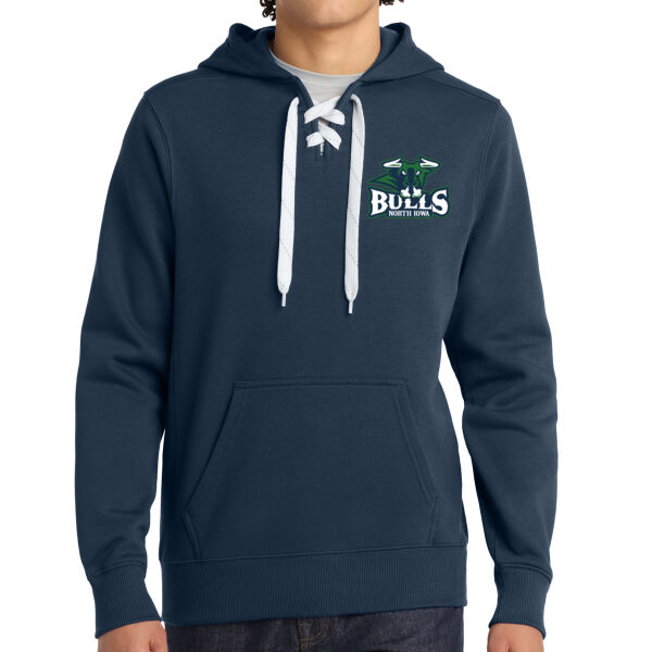 Sport-Tek® Lace Up Pullover Hooded Sweatshirt - Embroidered Logo **Add Number For $5** Thumbnail