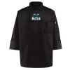 Black Knot Button Chef Coat Thumbnail